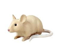 QUXVUIS Enthusiastic Chicken Figurine Realistic Mice Toy Animal Figures For Kids Engaging Imagination And Creativity Animal Figures Mice Toy Figurine Diorama, Style A