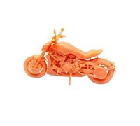 QUXVUIS Environmental Friendly Unpainted Motorcycle Model Landscape And High Detail Miniature Scene Models Architecture Models 1/64 Motorcycle Model For Architectural Layout, Style D