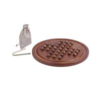 QUXVUIS Europe Board Game Single Chess Toy For Beginner Engaging Game Experience Focused On Developing Patience And Peg Solitaire Puzzle Toy Classic Board