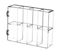 QUXVUIS Exceptional Acrylic Display Shelf Organizer Displaying Rare Collectible Items With Elegance And Visibility Collection Desktop Home Living Room