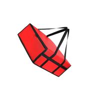 QUXVUIS Exceptional Pizza Delivery Bag Insulated for Hot Pizza Transport Durable Waterproof with Heat Insulation Properties Insulated Food Delivery Bag Bags, Red, 50x50x15cm
