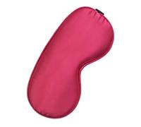 QUXVUIS Eye Cover Strap Creative Bedding Accessory Imitation Silk Blindfold Resilient Eyes Shade Blind Pack Blindfolds, Wine Red