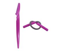 QUXVUIS Eyebrow Stencil Reusable Styling Props Facial Shaver Shapers Hair Removal Shavers Eyebrows Trimmer Safe Makeup Tool, pink
