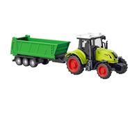 QUXVUIS Farm Tractor Toy Log Truck Mini Engineering Vehicle Inspiring Young Minds With Fun And Educational Agricultural Playtime Friction Powered Farm Tractor, transport truck
