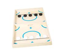 QUXVUIS Fast Pace Game Table Desktop Battle Wooden Hockey Games Families Seeking Fun And Interactive Game Options Fast Paced Fun Family Night Parties Friends