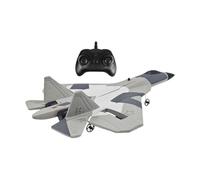 QUXVUIS Fighter Foam Plane Model Airplane Easy To Fly RC Plane Provides Realism With Extraordinary Maneuverability RC Remote Control Airplane Aircraft 2CH