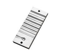 QUXVUIS Fine Craftsmanship Jewelry Making Swage Block High Hardness Bracelet Making Block Compact and Handy Tool for DIY Projects Swage for Jewelry Metalworking, Silver, Style A