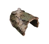 QUXVUIS Fish Tank Hideout Hollow Tree Trunk Ornament Blending Seamlessly Into Any Aquarium While Offering Hiding Opportunities Reptile Hideout Basking Cave Habitat, Green, Style B
