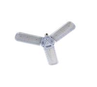 QUXVUIS Foldable LED Grow Light Bulb for Indoor Plants Efficient and Portable, 36W 3 Leaves 335mm