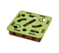 QUXVUIS Foldable Maze Box For Indoor Cats Durable Felt Puzzle Toy Safe And Fun Equipped With Three Bells To Relieve Boredom Felt Puzzle Box Cat Exercise Toy With Ball, type+1