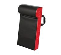 QUXVUIS Football Blocking Pad Training Rugby Athletes Focusing On Strength And Technique Development Also Known As Rugby Bumping Or Football Blocking Pad Wedge Hit Practice, Red Black, Adults