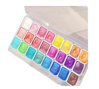 QUXVUIS Forestry Shifting Water Color Painting Set Nature-inspired Colors Easy To Blend Forestey Shifting Water Color Paint, A