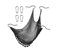 QUXVUIS Fort Monkey Bar Security Mesh Offers Robust Kids Climbing Activities In Treehouses Or Outdoor Parks Climbing Cargo Net Indoor Outdoor Treehouse, Black, 3mx4.5m