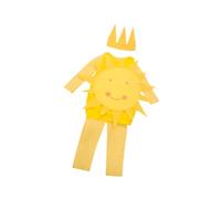 QUXVUIS Fun Dress Up Accessories Lightweight Cosplay Outfit With Hat For Engaging Children S Activity And Parties Children Stage Performance Costume For Boys Girls, Yellow, Size XL