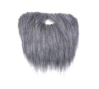 QUXVUIS Funny Beard Costume Accessories Santa Beard Lightweight And Comfortable Available For Christmas Dress Up Events Fake Funny Santa Costume Accessories, Grey, 13x20cm