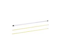 QUXVUIS Golf Alignment Stick Swing Training Rod Equipment Facilitates Easy Practice And Guarantees Improved Golfing Results Full Swing Trainer Correction Auxiliary Exerciser, Yellow, 100cm
