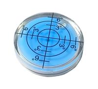 QUXVUIS Golf Level Function Marks Round Bubble Level New Lightweight Golf Tool Elevates Putting Game Makes Adjusting More Convenient And Accurate Outdoor Ball, Blue, 2.5x1.5cm
