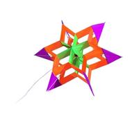QUXVUIS Gorgeous 3D Lotus Kite Beautiful Flower Color Kite Suitable For All Ages Day Outdoors Making Suitble For Both Coastal And Inland Areas Three Dimensional Lotus Kids And Adults