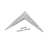 QUXVUIS Guitar Bridge Tailpiece Accessories Replacement Tailpiece For 6 Strings Electric Guitar TypeAn Excellent Replacement Part For 6 Strings Easy To InstallEasy To, Silver