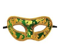 QUXVUIS Half Face Party Mask - Dare To Be Different At Masquerade Masks Masquerade Carnival Mask Men Exquisite Workmanship, Green
