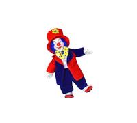 QUXVUIS Halloween Clown Doll Figure Creepy and Cute Clown Stuffed Doll for Table Decoration Toy Home