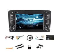 QUXVUIS Hands-Free Car Kit Android Auto Radio With Sat Nav Compatible System Android Radio Hands Free Car Kit Touchscreen WMA