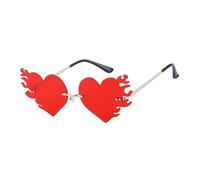 QUXVUIS Heart Shape Infant Boy Girl Sunglasses Eyewear Suitable For Various Outdoor Activities Lightweight Easy To Carry Fashionable Outdoor Unique Sun Glasses Kids Chidren Eyewear