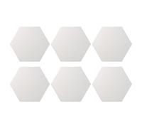 QUXVUIS Hexagonal Honeycombs Quantum Light Sensing Wall Light for Wireless Splicing Free Expansion Consists of Plastic, Pack of 6