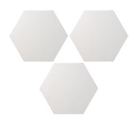 QUXVUIS Hexagonal Honeycombs Quantum Light Sensing Wall Light for Wireless Splicing Free Expansion Consists of Plastic, Pack of 3