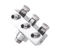 QUXVUIS Hose Adapter Spray Air Compressors Airbrush Mini Adjustable Provides Reliable Support For Facilitating Painting Process Compressor Brush Fitting Connector Adjustable , 1 in 3 out