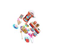 QUXVUIS Ice Cream Maker Machine Toy Playset Kitchen Toys Dynamic 38 Piece Set Sure To Entertain Young Children At Playtime Early Educational Developmental Toy Birthday Gift