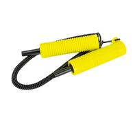 QUXVUIS Ice Pick Non-Skid with Handle Portable for Icebreaker Emergency Sturdy Retractable Protective Gear Hiking Winter Fishing, Yellow