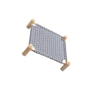 QUXVUIS Indoor Or Outdoor Our Pet Bed Is The Perfect Solution For Your Furry Friend Durable Cat And Dog Hammock Pet Supplies, grey, trumpet53*48 * 13