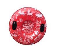 QUXVUIS Inflatable Ski Ring Durable And Exquisitely Crafted For Skiing Enthusiasts Snow Tube Ring Sledding Tube Ski Sliding, red