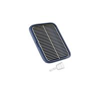 QUXVUIS Innovative Mesh Training Tray Helps Living Space Clean While Helping Dogs Learn Proper Bathroom Habits Dog Potty Toilet Training Tray Indoor Outdoor, Dark Blue, XL