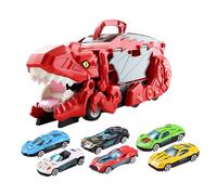 QUXVUIS Innovative Swallow Transport Play Vehicle Toy Enhances Learning While Providing Hours Of Fun And Exploration Dinosaur Carrier Truck Toy Sliding Track Boy Girl