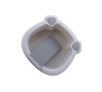 QUXVUIS Innovative Washboard Basin Non Slip Structure Hand Washing Clothes and Smaller Items Large Washboard Basin Built in is Choice for Washing Clothes and Baby Underwear