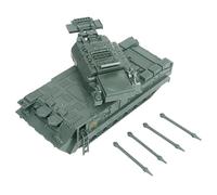 QUXVUIS Interactive 1 72 Scale Tank Model Kits Unique Assemble Vehicle Toys High Simulation Portable Decoration Idea For Kids Collection Party Favors Children Boys Keepsake