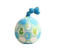 QUXVUIS Interactive Plush Dog Toy Ball Knot Enhances Interaction And Reduces Destructive Behavior Making Game Time More, blue