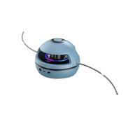 QUXVUIS Jump Rope Machine With Bluetooth Connection LCD Screen 10-speed Seven-color Breathing Light Play Music Via Bluetooth, blue