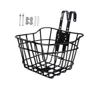 QUXVUIS Kids Bike Basket Lightweight Tough Iron Wire Storage Basket Convenient Install For Girls Boys Bike Fun Kids Bicycle Cycling Rack Iron Wire