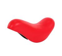 QUXVUIS Kids Bike Saddle Kids Bicycle Seat Easy Installation Replacement Saddle Safe Riding Fun Plastic And Iron Kid Bike Accessories Kid Bicycle Seat, Red, Diameter 22.2mm