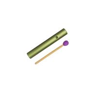 QUXVUIS Kids Educational Rhythm Tube Guiro Shaker Tone Amazing Fascinating Musical Tool Educational Play Compact And Craftsmanship Allow To Play Long, green