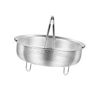 QUXVUIS Kitchen Accessory Vegetable Food Steamer Basket Designed With Fine Steam Holes Healthy Cooking Steamer Basket Doubles As Colander Insert For Pot Supply