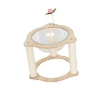 QUXVUIS Kitty Comfortable Wooden Stand Stable Furniture And All Seasons Universal Detachable Kittens Hammock Combining Functionality Summer Small Animals Pet Supplies Accessories