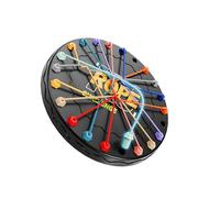 QUXVUIS Knots Rope Untangling Table Strategy Game Puzzle For All Ages ABS Rope Knots Untangle Stack Sorting Toy