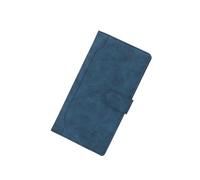 QUXVUIS Leather Wallet Credit Card Storage Holder School Shop Unisex Purse Soft Organizing Pocket Women Men, Blue