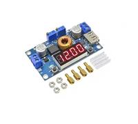 QUXVUIS LED Driver Lithium Battery Charger Module With Voltmeter And Ammeter High Power High Efficiency 5A PCB Power Meter