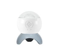 QUXVUIS LED Moon Night Light Colorful Starry Sky Projection Voice Control Bluetooth-Compatible Night-Light USB Projector for, Type 1