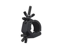 QUXVUIS LED Moving Head Lighting Clamp Easy To Assemple 360 Degree Rotation Reliable Swivel Hook For Stage Events Heavy Duty Swivel Clamp Aluminum DJ Light, Black, 30mm 30-36mm